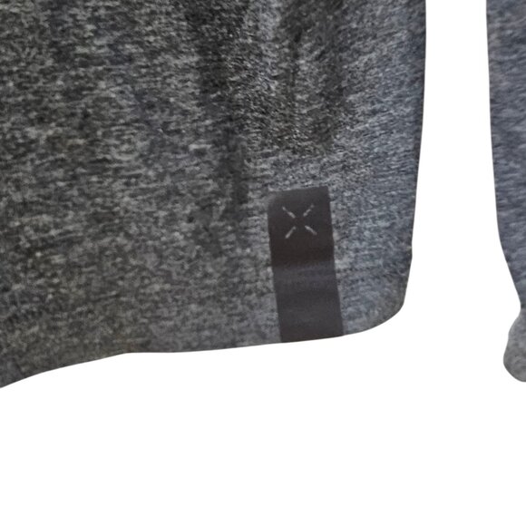 Ten Thousand Mens Cotton Jersey Long Sleeve Crew Neck Shirt, Grey Heathered, L - Picture 4 of 9